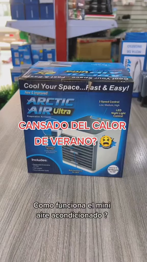 MINI VENTILADOR ENFRIADOR DE AIRE PORTÁTIL